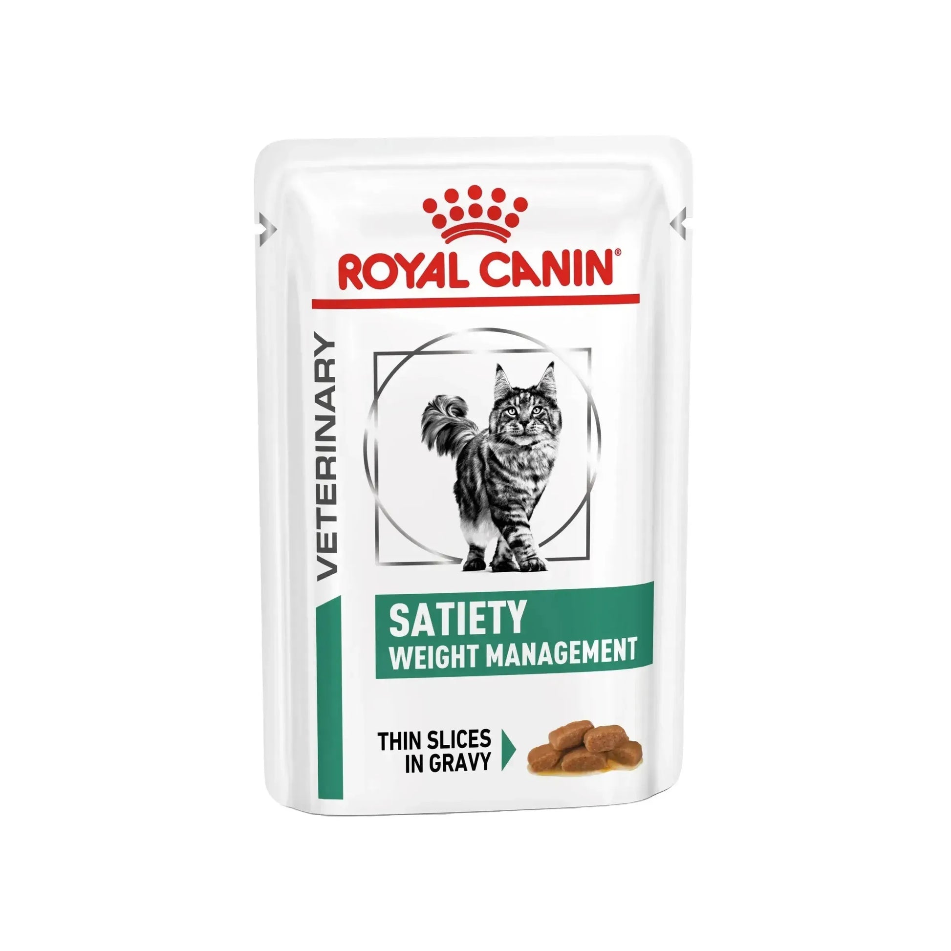 Royal Canin Veterinary Diet - 1 x 12 x 85g - Royal Canin Satiety Weight Management Katze - Beutel - Marigin AG Onlineshop für Tierbedarf