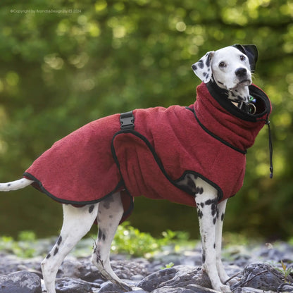 Warmup Cape PRO - Action Factory - Marigin AG Onlineshop für Tierbedarf Warmup Cape PRO - Standard (XS-XXL) / XS / 51cm / Bordeaux Mantel