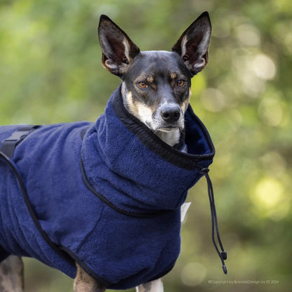 Warmup Cape PRO - Action Factory - Marigin AG Onlineshop für Tierbedarf Warmup Cape PRO - Standard (XS-XXL) / XS / 51cm / Dark Blue Mantel
