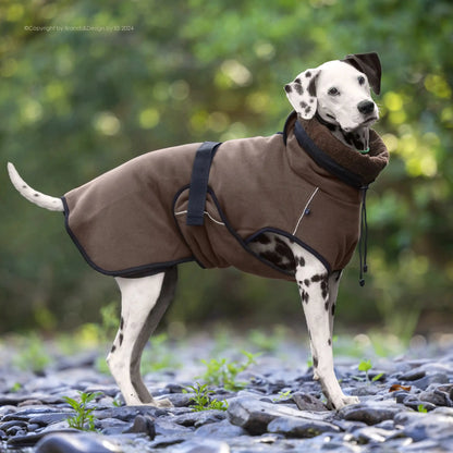 Warmup Cape PRO - Action Factory - Marigin AG Onlineshop für Tierbedarf Warmup Cape PRO - Standard (XS-XXL) / XS / 51cm / Mocca Mantel