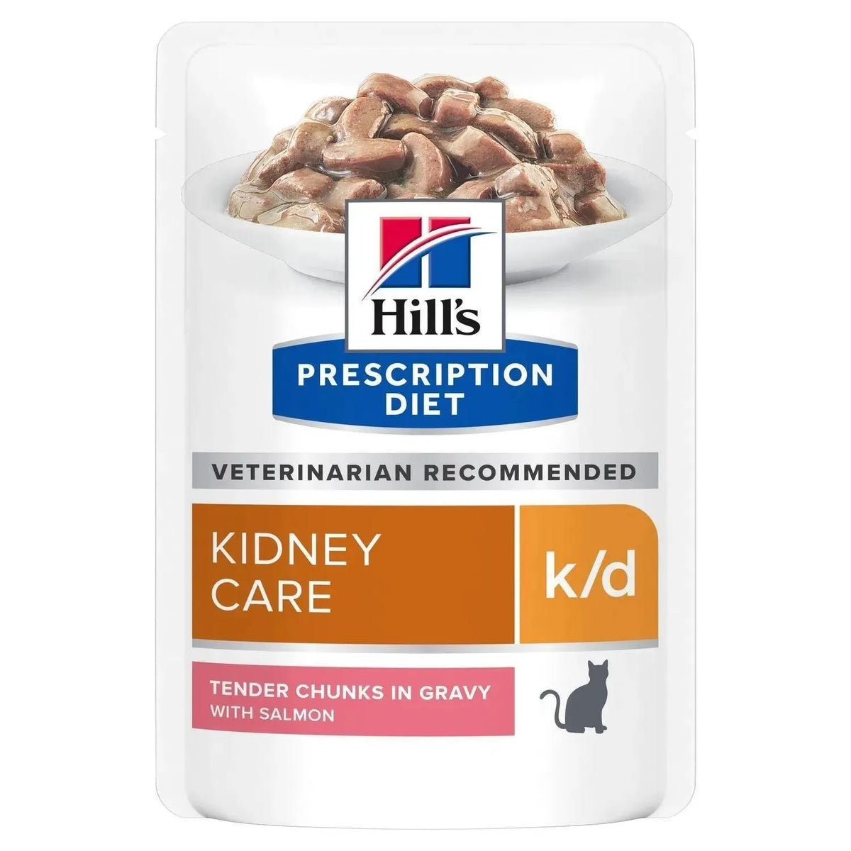  Hill's Prescription Diet k/d Nassfutter für Katzen Lachs