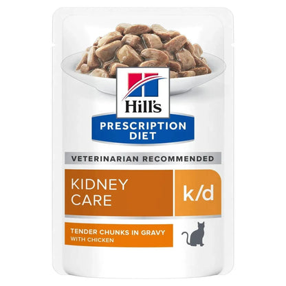 Hill's Prescription Diet k/d Nassfutter für Katzen Poulet