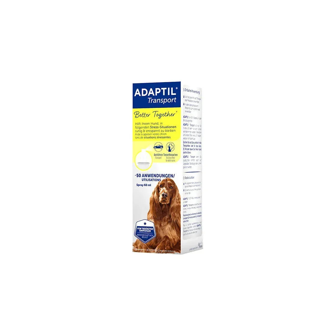 Adaptil Transport Spray - Ceva - Marigin AG Onlineshop für Tierbedarf Adaptil Transport Spray - 60ml Verhaltensprobleme/Stress