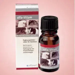 Alfa-Vitam - Alfavet - Marigin AG Onlineshop für Tierbedarf Alfa-Vitam - 10ml Ergänzungsfuttermittel
