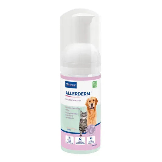 Allerderm Foam cleanser - Virbac - Marigin AG Onlineshop für Tierbedarf Allerderm Foam cleanser - 100ml Pflegeprodukte