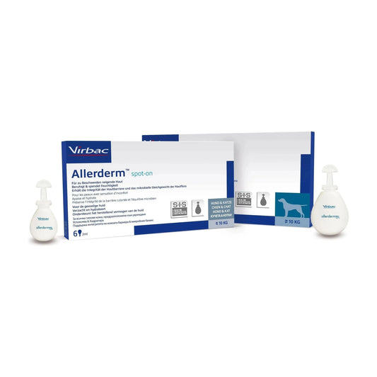 Allerderm spot-on - Virbac - Marigin AG Onlineshop für Tierbedarf Allerderm spot-on - Hund/Katze bis 10kg Pflegeprodukte