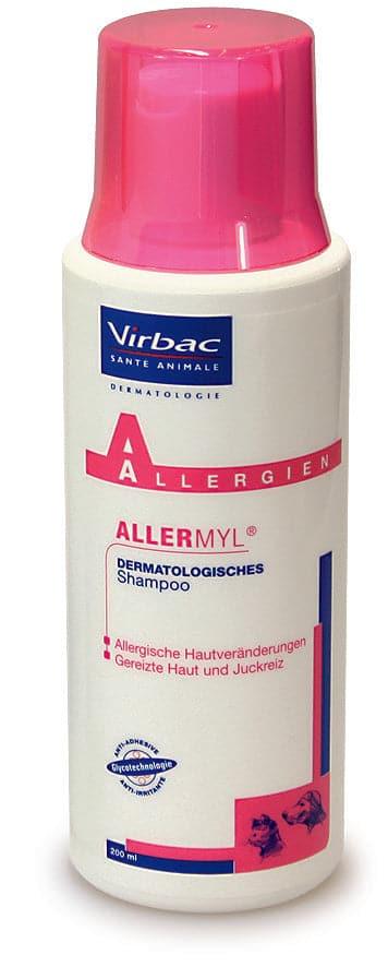 Allermyl Shampoo - Virbac - Darreichungsform:Shampoo, Pflegeprodukte:Hautpflege/Shampoo, Tierart:Hund, Tierart:Katze - Marigin AG Onlineshop für Tierbedarf
