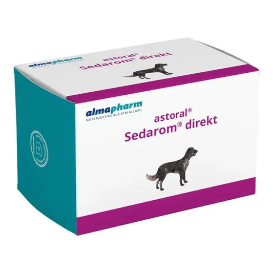 astoral® Sedarom® direkt Hund - almapharm - Marigin AG Onlineshop für Tierbedarf astoral® Sedarom® direkt Hund - 120 Stück Ergänzungsfuttermittel