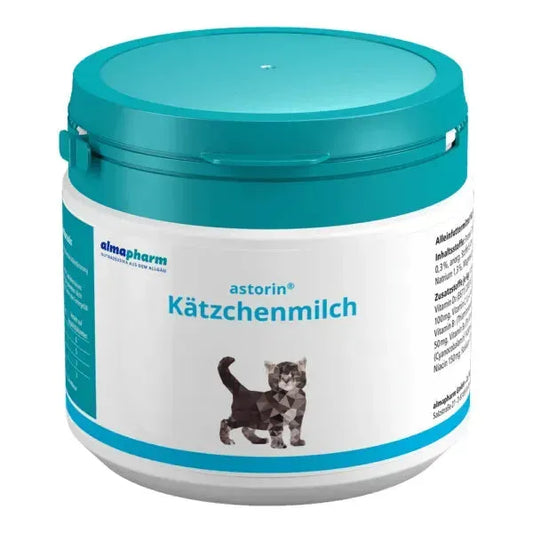 astorin® Kätzchenmilch - almapharm - Marigin AG Onlineshop für Tierbedarf astorin® Kätzchenmilch - 250g Ergänzungsfuttermittel