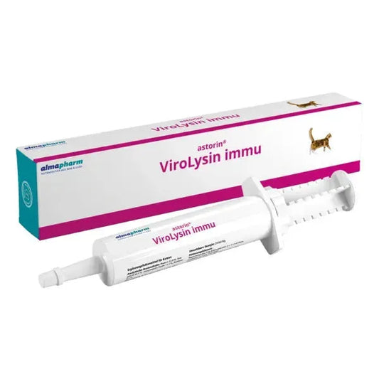 astorin® ViroLysin immu - almapharm - Marigin AG Onlineshop für Tierbedarf astorin® ViroLysin immu - 30g Ergänzungsfuttermittel