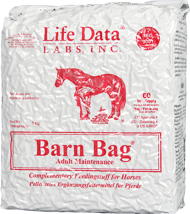 Barn Bag - Life Data - Darreichungsform:Pellets, Ergänzungsfuttermittel:Verdauung, Ergänzungsfuttermittel:Vitamine & Mineralien, Tierart:Pferd - Marigin AG Onlineshop für Tierbedarf