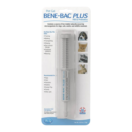 Bene Bac Plus - PetAG - Marigin AG Onlineshop für Tierbedarf Bene Bac Plus - Gel 15ml Ergänzungsfuttermittel