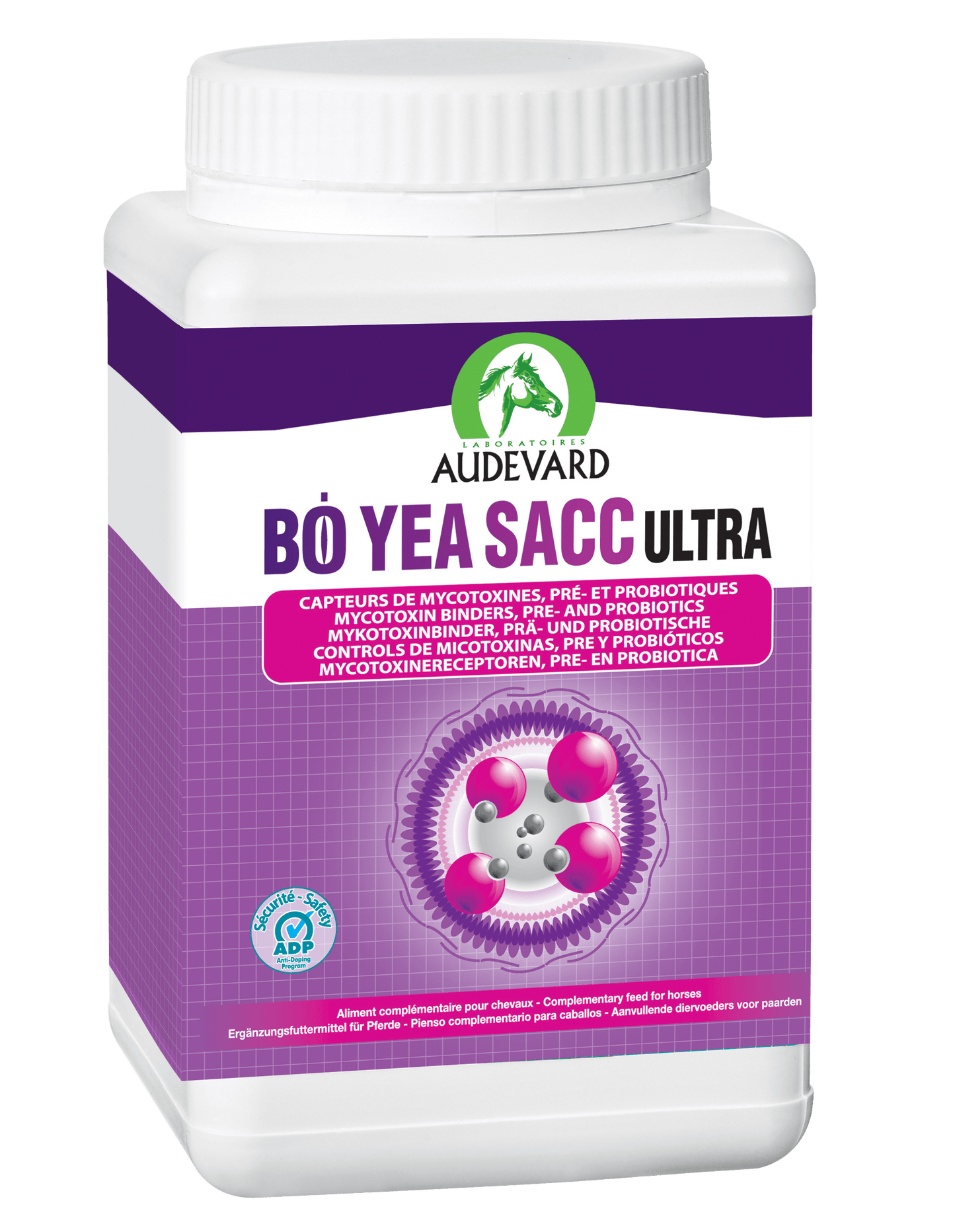 Bo Yea Sacc Ultra - Audevard - Darreichungsform:Granulat, Ergänzungsfuttermittel:Verdauung, Tierart:Pferd - Marigin AG Onlineshop für Tierbedarf