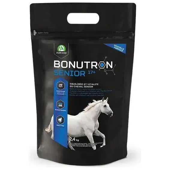 Bonutron Senior 17+Pferd - Audevard - Marigin AG Onlineshop für Tierbedarf Bonutron Senior 17+Pferd - 2.4kg Ergänzungsfuttermittel