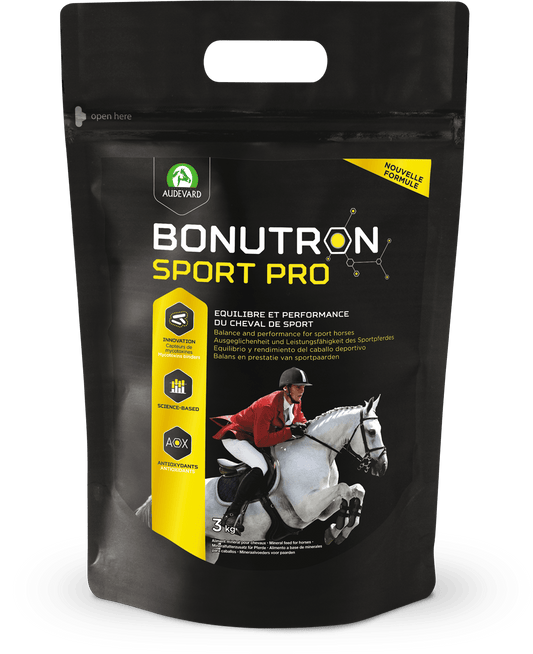 Bonutron Sport Pro - Audevard - Darreichungsform:Granulat, Ergänzungsfuttermittel:Ausgewogene Ernährung, Ergänzungsfuttermittel:Sport & Leistung, Tierart:Pferd - Marigin AG Onlineshop für Tierbedarf
