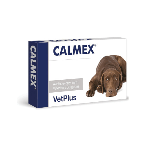 Calmex® - VetPlus - Alter:Adult, Alter:Senior, Darreichungsform:Kapseln, Ergänzungsfuttermittel:Verhalten & Stress, Geschlecht:Kastriert, Geschlecht:Männlich, Geschlecht:Weiblich, Tierart:Hund - Marigin AG Onlineshop für Tierbedarf