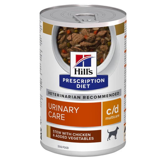 Canine c/d Ragout - Hill's Prescription Diet - Alter:Adult, Alter:Senior, Erkrankung:Harnwege, Futterart:Nass, Geschmack:Huhn, Tierart:Hund - Marigin AG Onlineshop für Tierbedarf