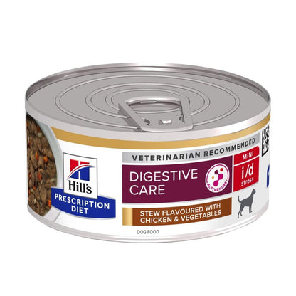 Canine i/d Stress Mini Ragout - Hill's Prescription Diet - Alter:Adult, Alter:Senior, Erkrankung:Magen-Darm, Erkrankung:Verhalten & Stress, Futterart:Nass, Geschmack:Huhn, Hersteller:Hill's Prescription Diet, Tierart:Hund - Marigin AG Onlineshop für Tierbedarf