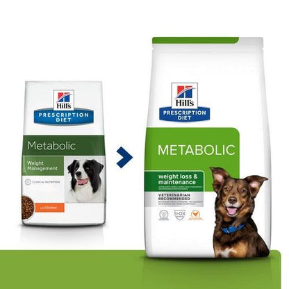 Canine Metabolic - Hill's Prescription Diet - Alter:Adult, Alter:Senior, Erkrankung:Übergewicht, Futterart:Trocken, Geschlecht:Kastriert, Geschlecht:Männlich, Geschlecht:Weiblich, Hersteller:Hill's Prescription Diet, Tierart:Hund - Marigin AG Onlineshop für Tierbedarf