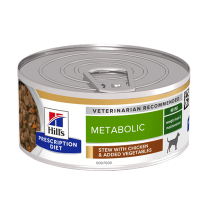 Canine Metabolic Ragout - Hill's Prescription Diet - Alter:Adult, Alter:Senior, Erkrankung:Übergewicht, Futterart:Trocken, Hersteller:Hill's Prescription Diet, Tierart:Hund - Marigin AG Onlineshop für Tierbedarf