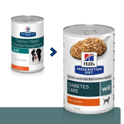 Hill's Prescription Diet - 370g - Hill's w/d Hund - Dosen - Marigin AG Onlineshop für Tierbedarf