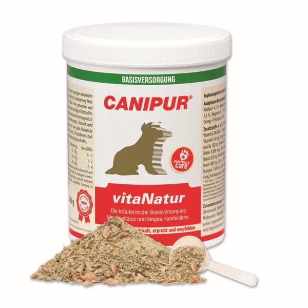 Canipur VitaNatur - Canipur - Alter:Adult, Alter:Senior, Alter:Welpen, Darreichungsform:Pulver, Ergänzungsfuttermittel:Vitamine & Mineralien, Tierart:Hund - Marigin AG Onlineshop für Tierbedarf