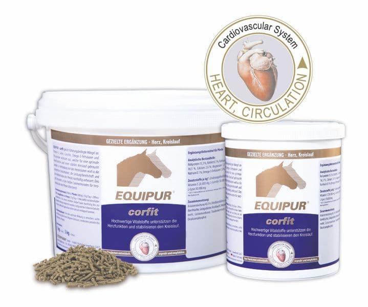 Corfit - Vetripharm - Darreichungsform:Pellets, Ergänzungsfuttermittel:Herz, Tierart:Pferd - Marigin AG Onlineshop für Tierbedarf