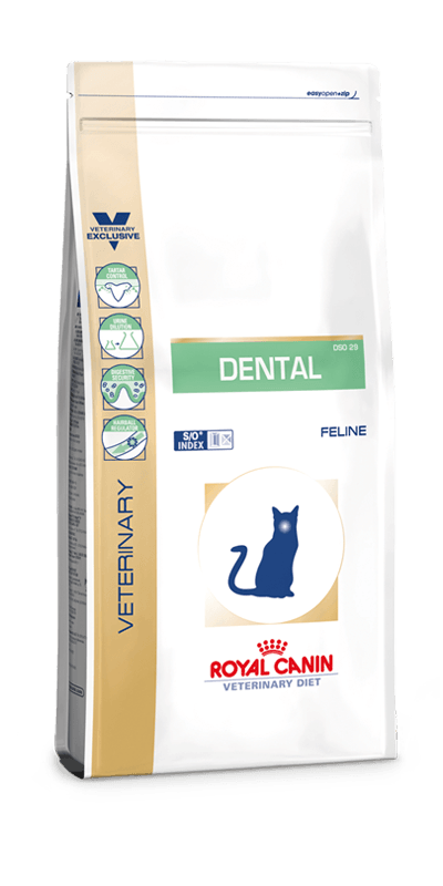Dental Cat - Royal Canin Veterinary Diet - Alter:Adult, Alter:Senior, erkrankung:Zähne, Futterart:Trocken, Geschmack:Huhn, Tierart:Katze - Marigin AG Onlineshop für Tierbedarf