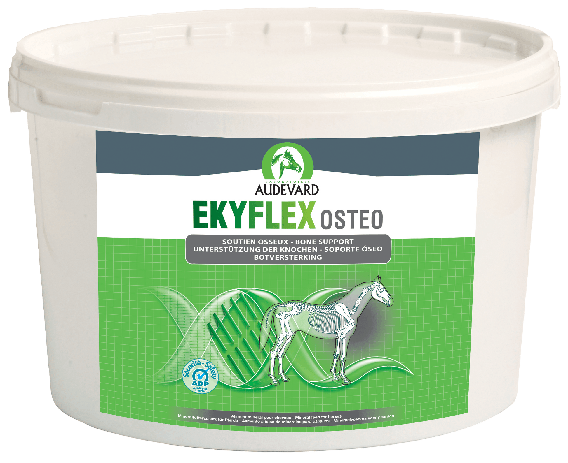 Ekyflex Osteo - Audevard - Darreichungsform:Granulat, Ergänzungsfuttermittel:Knochen, Tierart:Pferd - Marigin AG Onlineshop für Tierbedarf