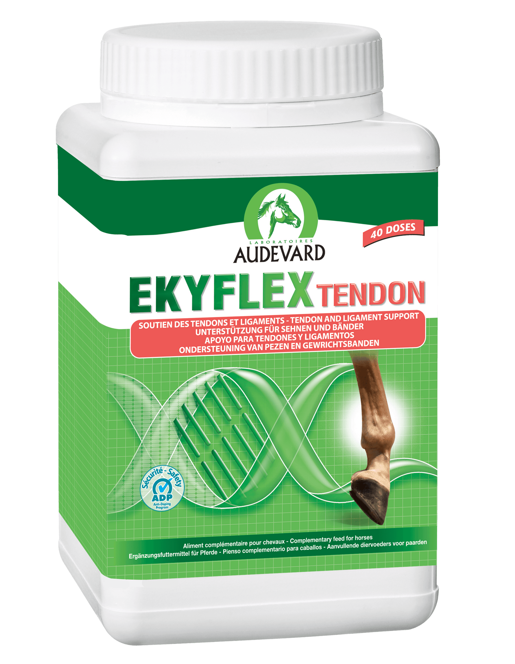 Ekyflex Tendon - Audevard - Darreichungsform:Granulat, Ergänzungsfuttermittel:Sehnen und Bänder, Tierart:Pferd - Marigin AG Onlineshop für Tierbedarf