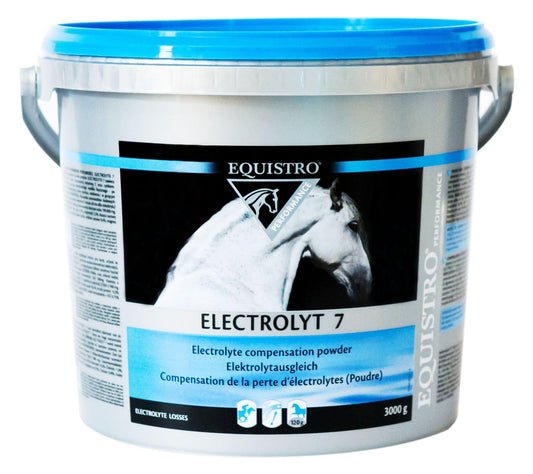 Electrolyt 7 - Equistro - Darreichungsform:Pulver, Ergänzungsfuttermittel:Erholung, Ergänzungsfuttermittel:Vitamine & Mineralien, Tierart:Pferd - Marigin AG Onlineshop für Tierbedarf