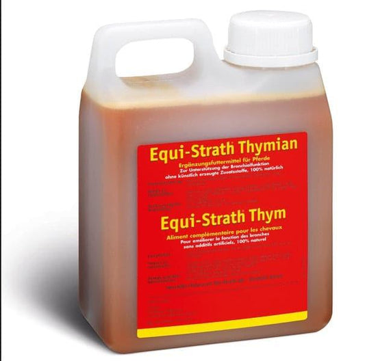 Equi-Strath Thymian - Bio-Strath AG - Darreichungsform:Flüssigkeit, Ergänzungsfuttermittel:Atemwege, Tierart:Pferd - Marigin AG Onlineshop für Tierbedarf