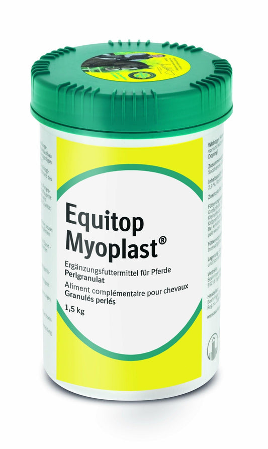 Equitop Myoplast - Equitop - Darreichungsform:Granulat, Ergänzungsfuttermittel:Muskulatur, Tierart:Pferd - Marigin AG Onlineshop für Tierbedarf