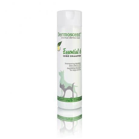 Essential 6 Sebo Shampoo - Dermoscent - Darreichungsform:Shampoo, Pflegeprodukte:Hautpflege/Shampoo, Tierart:Hund, Tierart:Katze - Marigin AG Onlineshop für Tierbedarf