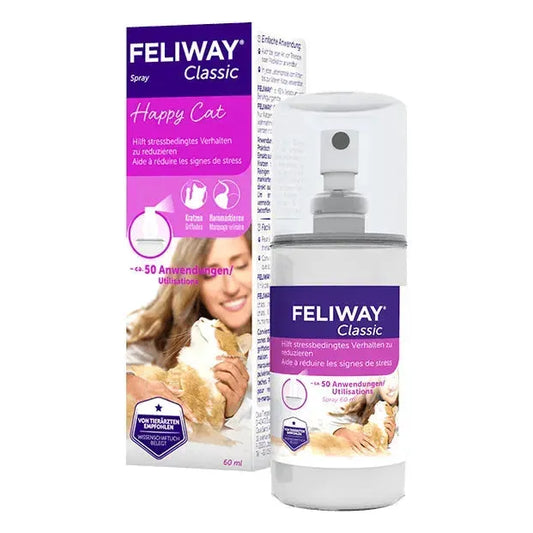 Feliway Classic - Spray - Ceva - Marigin AG Onlineshop für Tierbedarf Feliway Classic - Spray - Transport / 20ml Verhaltensprobleme/Stress