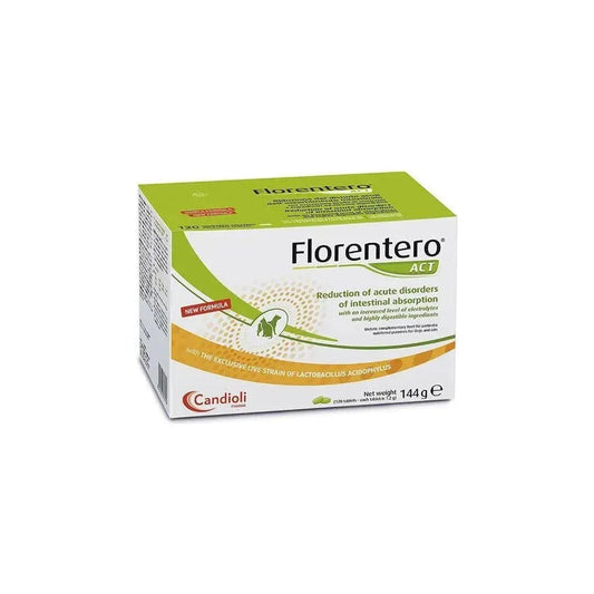 Florentero Act - Candioli - Marigin AG Onlineshop für Tierbedarf Florentero Act - 120 Stück Ergänzungsfuttermittel