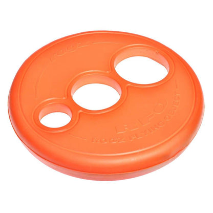 Flying Floating Frisbee - Rogz - Farbe:blau, Farbe:grün, Farbe:orange, Farbe:pink, Farbe:rot, Tierart:Hund - Marigin AG Onlineshop für Tierbedarf