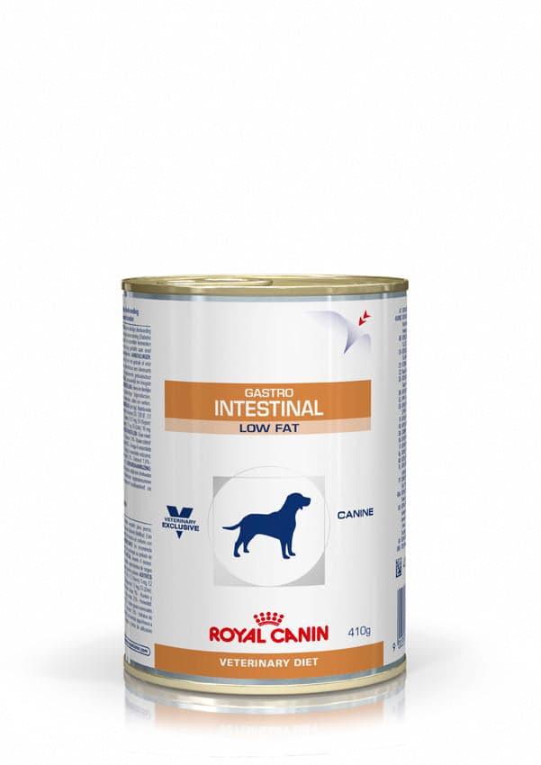 Gastro Intestinal Low Fat Dog Dosen - Royal Canin Veterinary Diet - Alter:Adult, Alter:Senior, Erkrankung:Bauchspeicheldrüse, Erkrankung:Magen-Darm, Futterart:Nass, Geschmack:Huhn, Tierart:Hund - Marigin AG Onlineshop für Tierbedarf