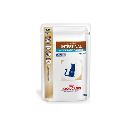 Royal Canin Gastrointestinal Moderate Calorie Cat Katze Beutel von Royal Canin Veterinary Diet Marigin AG Onlineshop fur Tierbedarf