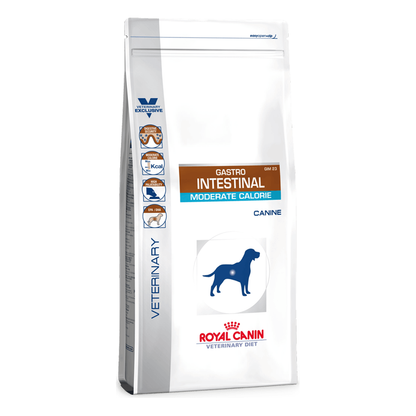 Royal Canin Veterinary Diet - 2kg - Royal Canin Gastrointestinal Moderate Calorie - Hund - Marigin AG Onlineshop für Tierbedarf