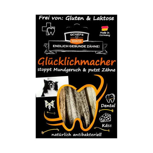 Glücklichmacher - QChefs - Marigin AG Onlineshop für Tierbedarf Glücklichmacher - 91g Ergänzungsfuttermittel