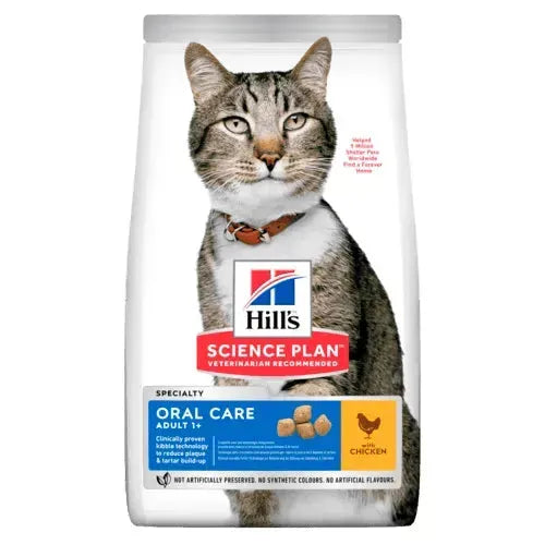 Hill's Oral Care Adult - Katze - Hill's Science Plan - Marigin AG Onlineshop für Tierbedarf Hill's Oral Care Adult - Katze - 1.5kg Futter