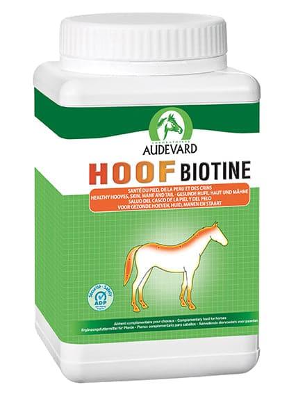 Hoof Biotine - Audevard - Darreichungsform:Pulver, Ergänzungsfuttermittel:Huf, Hersteller:Audevard, Tierart:Pferd - Marigin AG Onlineshop für Tierbedarf