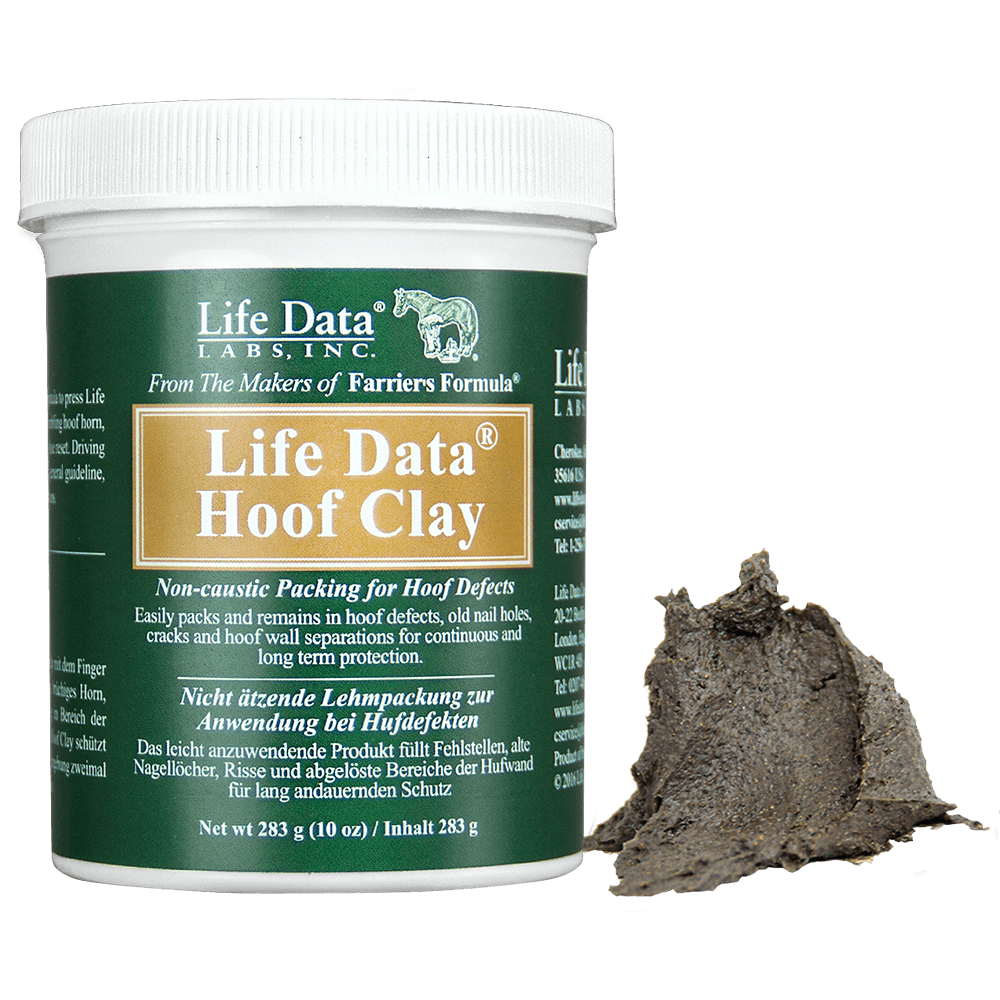 Hoof Clay - Life Data - Darreichungsform:Lehm, Pflegeprodukte:Hufpflege, Tierart:Pferd - Marigin AG Onlineshop für Tierbedarf