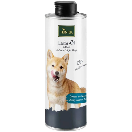 HUNTER Lachs-Öl für Hunde - Hunter - Marigin AG Onlineshop für Tierbedarf HUNTER Lachs-Öl für Hunde - 500ml 
