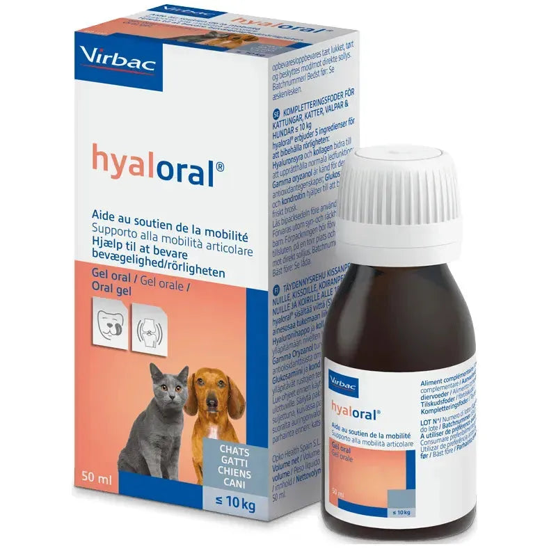 Hyaloral - Virbac - Marigin AG Onlineshop für Tierbedarf Hyaloral - 120 Stück Ergänzungsfuttermittel