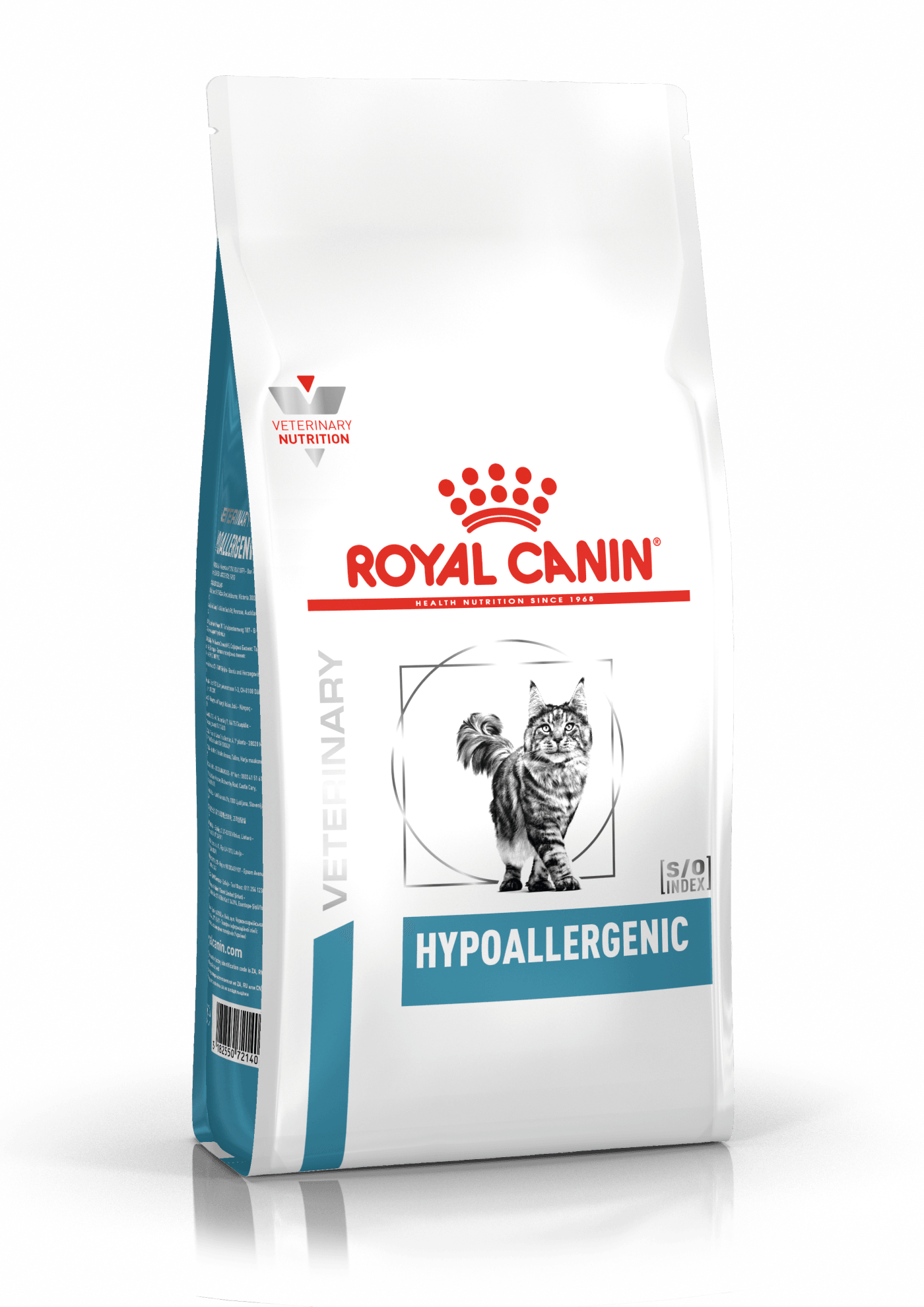Hypoallergenic Cat - Royal Canin Veterinary Diet - Alter:Adult, Alter:Senior, Erkrankung:Allergie, Erkrankung:Bauchspeicheldrüse, Erkrankung:Magen-Darm, Futterart:Trocken, Geschmack:hydrolysierte Proteinquelle, Tierart:Katze - Marigin AG Onlineshop für Tierbedarf