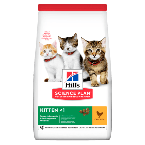 Kitten - Hill's Science Plan - Alter:Welpen, Futterart:Trocken, Geschmack:Huhn, Geschmack:Thunfisch, Kastriert:ja, Kastriert:nein, Tierart:Katze - Marigin AG Onlineshop für Tierbedarf