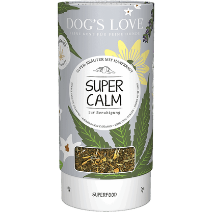 Dog's Love - 70g - Kräutermischung Super Calm - Marigin AG Onlineshop für Tierbedarf