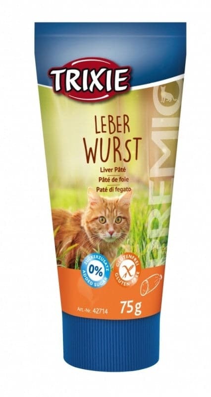 Leberwurst Katze - Trixie - art:paste, Kauartikel:schwein, Tierart:Katze - Marigin AG Onlineshop für Tierbedarf